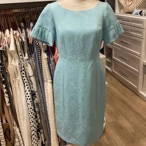 Classy and elegant Talbots Baby Blue Dress